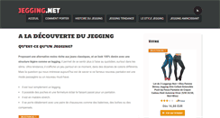 Desktop Screenshot of jegging.net